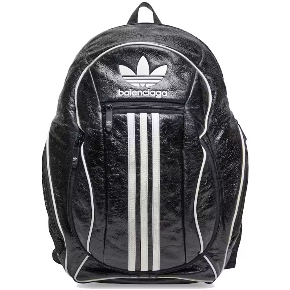 NWT BALENCIAGA x ADIDAS Black Backpack!